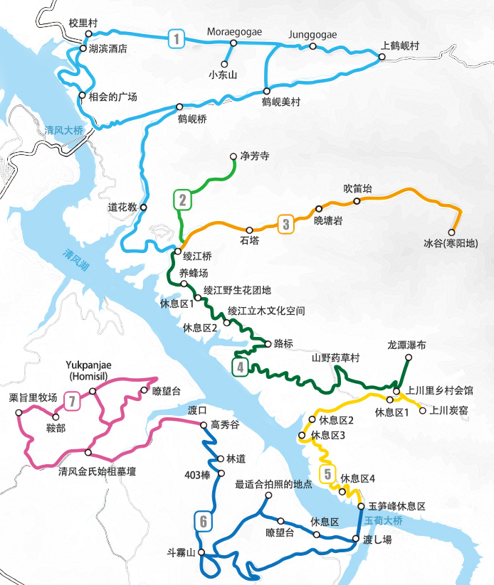 山坡小路