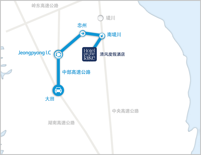 从大田出发路线