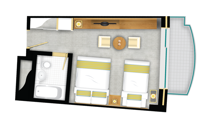 Superior Twin Floor Plan