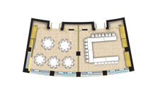 Small Ballroom Nancho/ Dongbaek Floor Plan